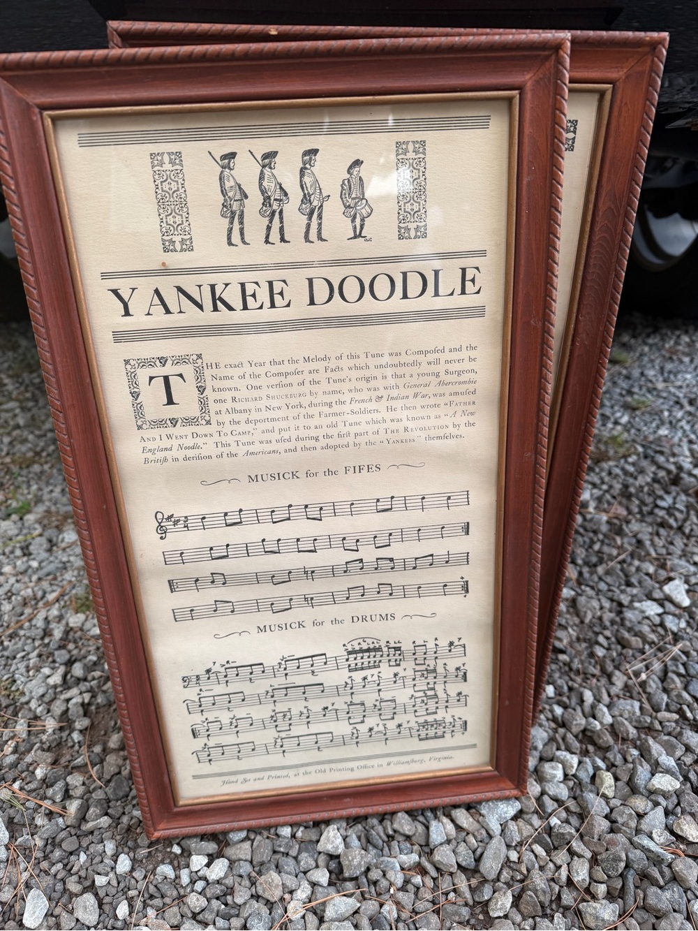 Vtg | Framed Sheet Music Set of 3